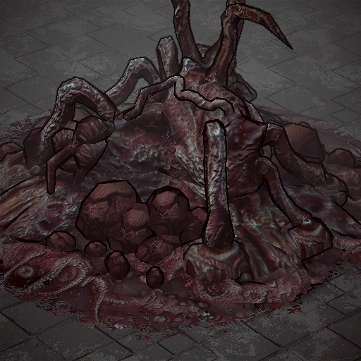 A pool of flesh mass