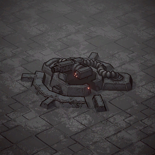 Flamethrower turret